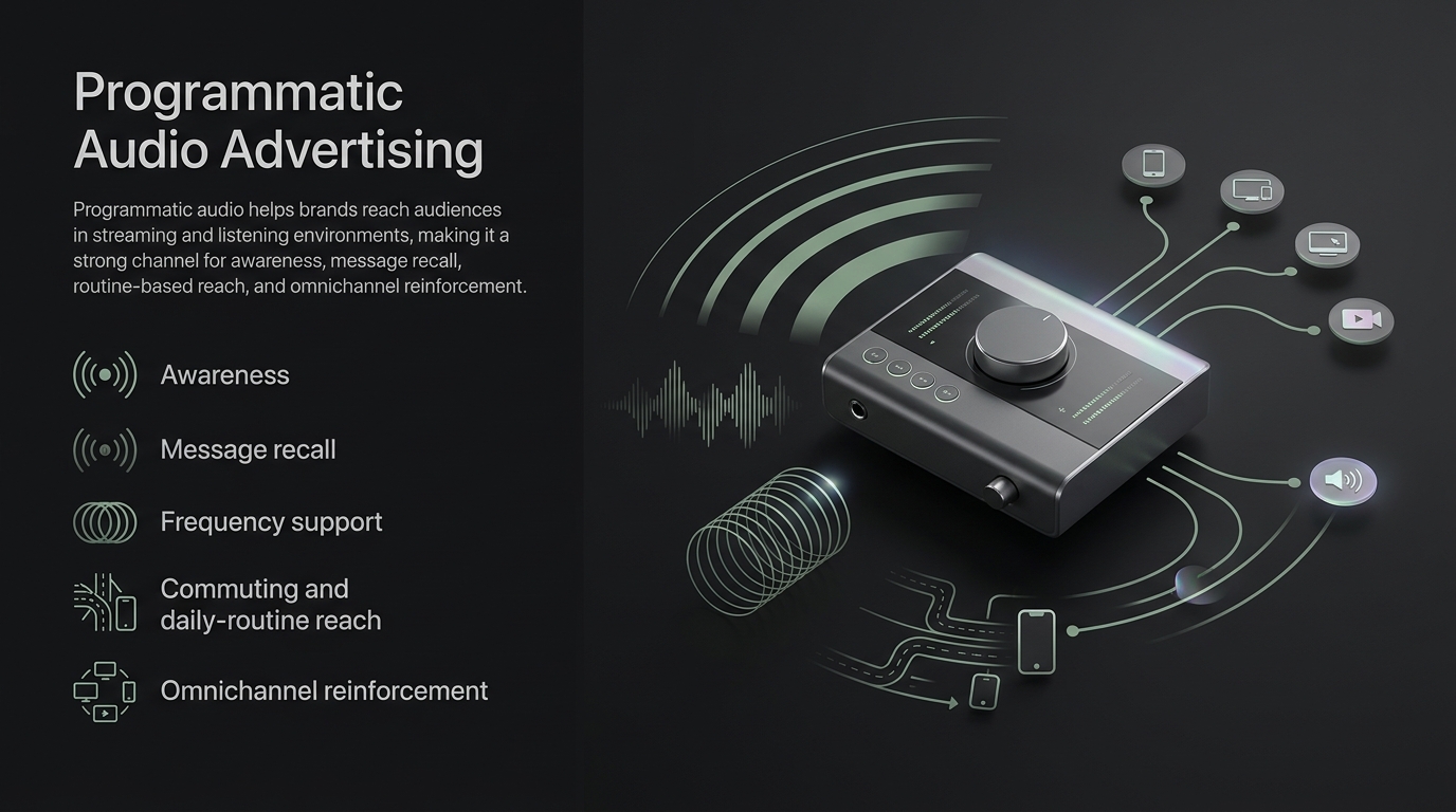 Programmatic Audio Advertising | Crosstide Media