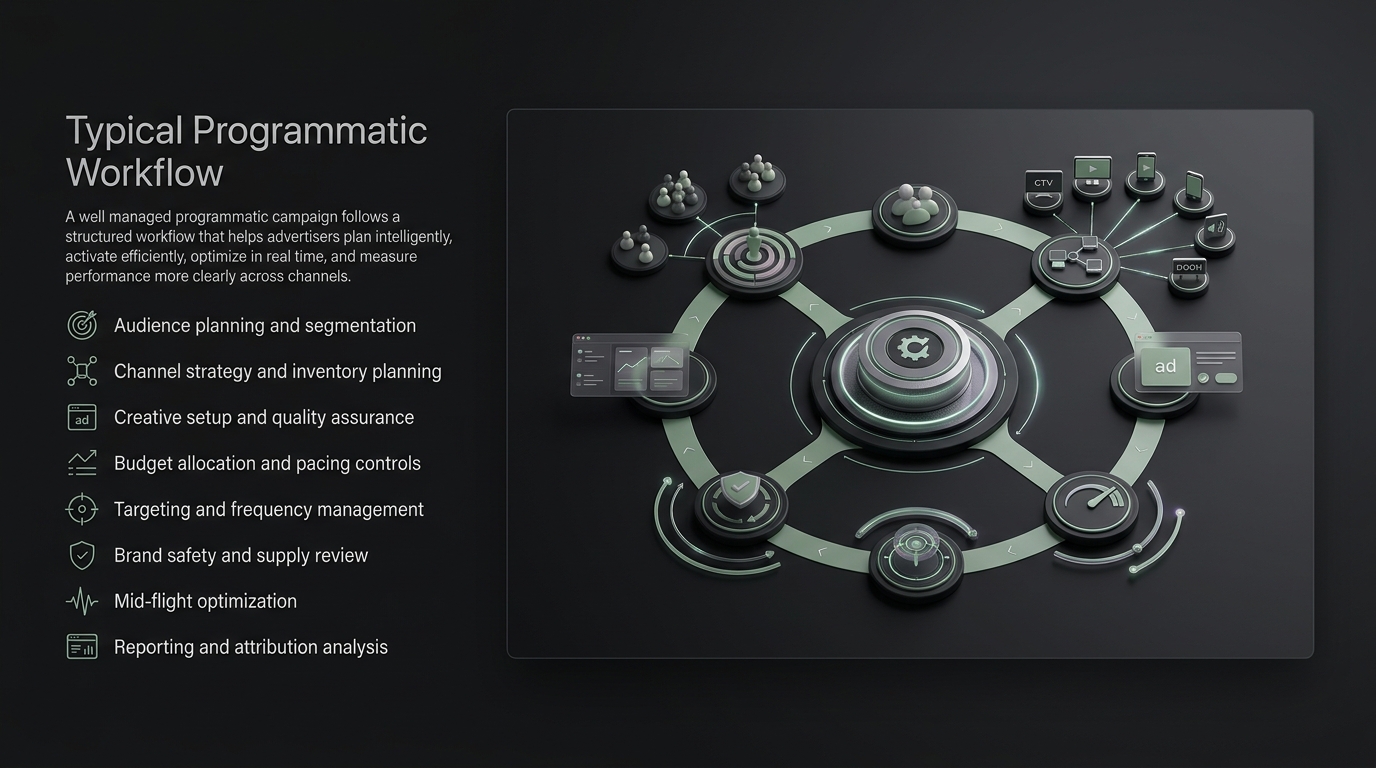How Programmatic Advertising Works — DSPs, Real-Time Bidding, Audience Data, and Campaign Management